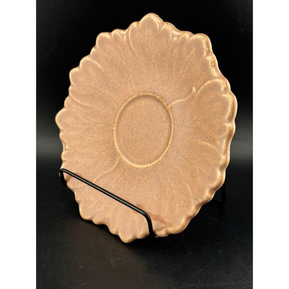 Woodfield Salmon Pink Saucer by Steubenville - Picture 3 of 5